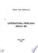 Literatura peruana siglo XX