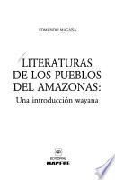Literaturas de los pueblos del Amazonas