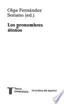 Los pronombres átonos