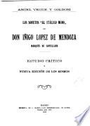 Los sonetos al itálico modo de Don Iñigo Lopez de Mendoza, marqués de Santillana