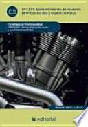 Mantenimiento de motores térmicos de dos y cuatro tiempos : mantenimiento del motor y sus sistemas auxiliares