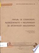 Manual De Codificacion Almacenamiento Y Recuperacion De Informacion Bibliografica