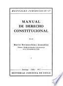 Manual de derecho constitucional