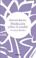 Meditación sobre el estudio