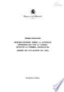 Memoria-Informe sobre la actividad desarrollada por la Cámara durante la primera legislatura