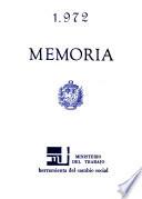 Memoria - Ministerio del trabajo