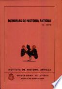 Memorias de Historia Antigua