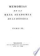 Memorias de la Real Academia de la Historia