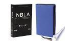 NBLA Biblia Ultrafina, Colección Premier, Azul, Edición Letra Roja