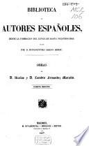 Obras de D. Nicolás y D. Leandro Fernández de Moratín