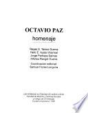 Octavio Paz, homenaje