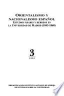 Orientalismo y nacionalismo español