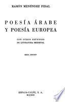 Poesía árabe y poesía europea