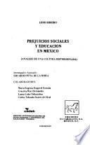 Prejuicios sociales y educación en México