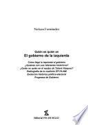 Quién es quién en el gobierno de la izquierda