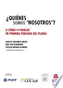 ¿Quiénes somos nosotros? O cómo (no) hablar en primera persona del plural