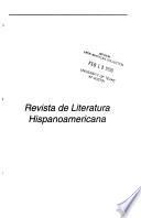 Revista de literatura hispanoamericana