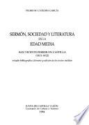 Sermón, sociedad y literatura en la Edad Media