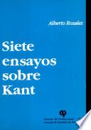 Siete ensayos sobre Kant