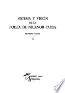 Sistema y visión de la poesía de Nicanor Parra