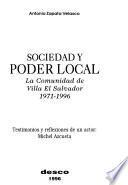 Sociedad y poder local