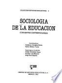 Sociología de la educación