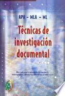 Técnicas de investigación documental