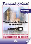 Tecnicos de Soporte Informatico de la Comunidad de Castilla Y Leon. Temario Volumen Ii Ebook