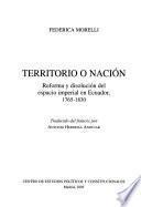 Territorio o nación