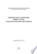 Tipologia de la literatura médica latina