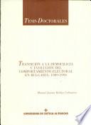 Transición a la democracia y evolución del comportamiento electoral en Bulgaria, 1989-1992[