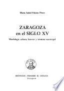 Zaragoza en el siglo XV